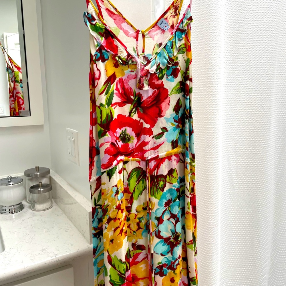 Farm Rio dress and tank tops
